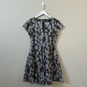 Dangerfield Koala print short sleeve fit & flare novelty mini dress
